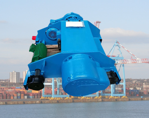 Double-beam trolley type electric hoist