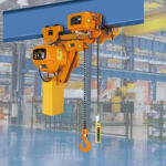 Electric hoist for warehouse