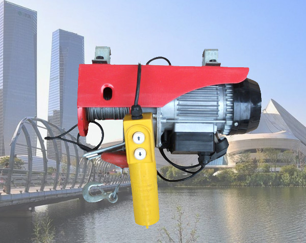 Miniature electric hoist small crane