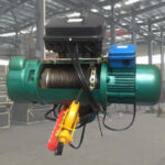 Remote control wire rope electric hoist